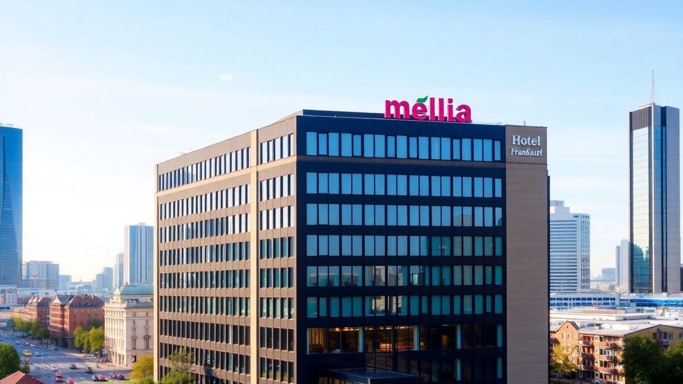 Melia Hotel Frankfurt: Zentrales 4-Sterne-Hotel mit Skyline-Blick