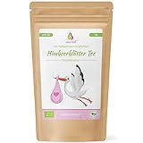 JoviTea® Himbeerblättertee BIO- Kräutertee -auch während der Geburtsvorbereitung -Schwangerschaftstee -100% natürlich und ohne Zusatz von Zucker. Aus Biologischem Anbau. Himbeerblätter 80g (1er Pack)