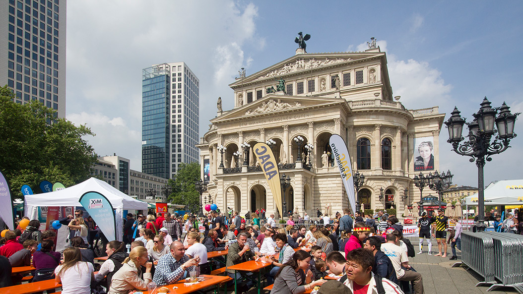 Drei Wochen Party - so feiert Frankfurts ältester Verein sein Jubiläum